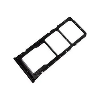 Držák SIM microSD Xiaomi Redmi Note 8 Note 8T Black černý originální