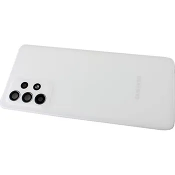Telefonní příslušenství Zadní kryt Samsung A528 Galaxy A52s 5G White bílý sklíčko kamery originál kvalita