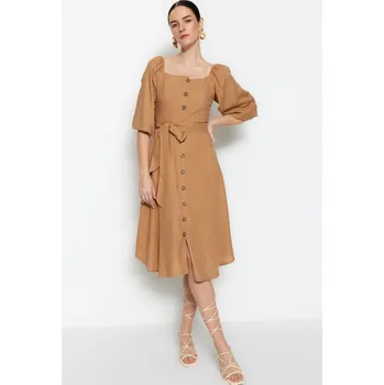 Dámské šaty Dámské šaty Trendyol Trendyol oranžová 1468595