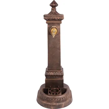 Umyvadlo STREND PRO Zahradní vodní sloup Gardens WF-002C, měděná patina - slitina