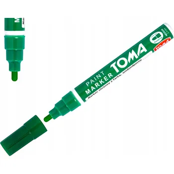 Permanentní popisovač Toma zelený 1 ks