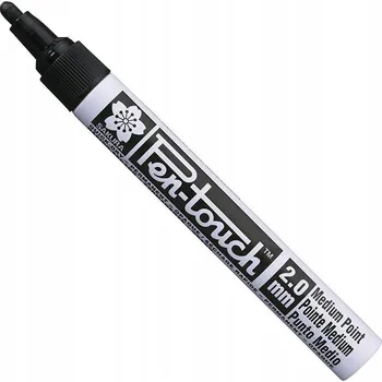 Černý permanentní fix STŘEDNÍ síla Fixy Pro KRESLENÍ Fixy Sakura 2 mm