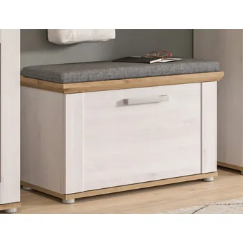 Botník Předsíňová lavice na boty Verona, modřín/dub artisan