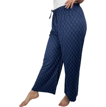 Dámské kalhoty NOVINKA- Stylové volné kalhoty - modré