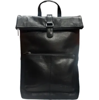 Městský batoh Sendi Design Kožený městský batoh na notebook Sendi Tern černý