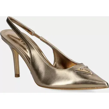 Dámské lodičky Lodičky Guess NASSIR zlatá barva, FLJNAS LEL05 FLJNAS.LEL05.BRONZ GLD, EUR 37