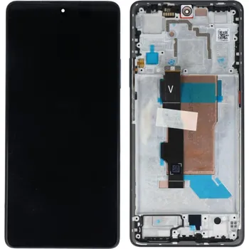 Přední kryt Xiaomi Poco F5 Redmi Note 12 Turbo Black černý LCD dotyk originální