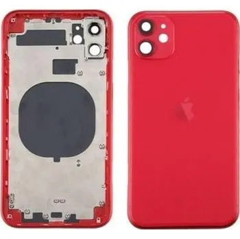 Zadní kryt Apple iPhone 11 Red červený sklíčko kamery střed