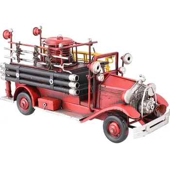 autíčko TifanTEX Kovový model hasičského auta 31cm