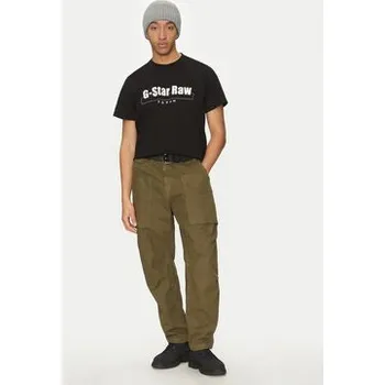 Pánské tričko G-Star Raw T-Shirt Symbols D25970-C336 Černá Regular Fit L