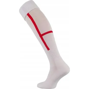Pánské ponožky Fotbalové štulpny Iskierka bílé vel. 38-42