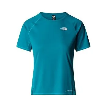 Dámské tričko The North Face SUNRISER S/S Women 6GO DEEP TEAL modrá S