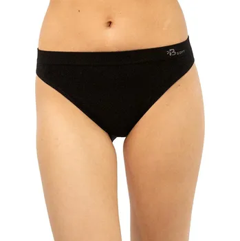 Kalhotky Dámské kalhotky Gina bambusové černé (00046) L 00046 - černá Možnost vrácení zboží ZDARMA do 120 dnů!
