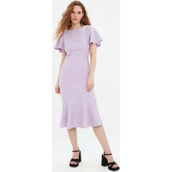 Dámské šaty Dámské šaty Trendyol Trendyol šedá 1837127