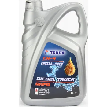Motorový olej Olej Tedex Diesel Truck Motor Oil CI-4 15W-40 4L (Motorový olej pro nákladní vozidla)