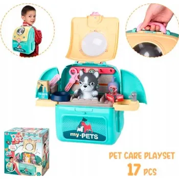 Obraz ZOO KADEŘNICTVÍ STYLISTICKÁ SADA BATOH S KOČKOU