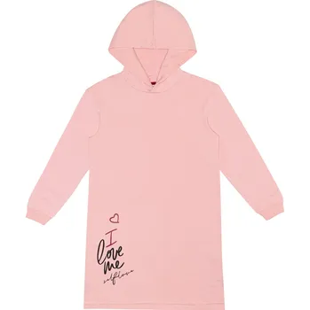 Dívčí šaty Dívčí šaty Love - růžová 152