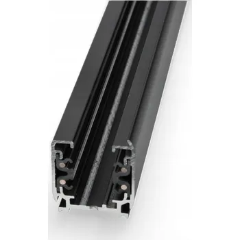 Bodové svítidlo 3-FÁZOVÁ lišta 1m Černá lišta pro osvětlení