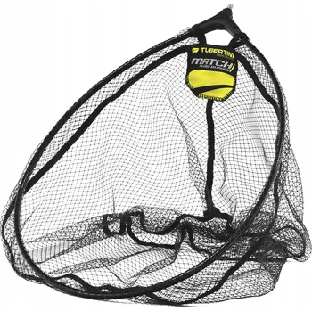 Podběrák Hlava podběráku s košem a síťkou Tubertini Match Flow Rubber 50x40 cm