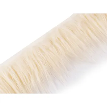 Dekorační kožešina pro výrobu skřítků a postaviček šíře 13 cm