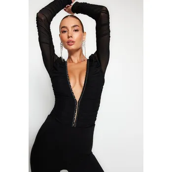 Body Dámské body Trendyol Trendyol černá 2441501