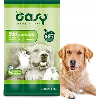 Pamlsek pro psa Tyčinky Oasy Sticks - HOVĚZÍ - pamlsek - 3x12g