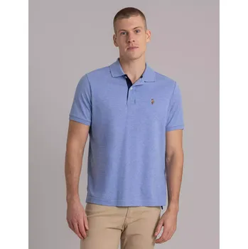 Pánské tričko U.S. Polo Assn.pánské polo tričko MULTI COLOR světle modré S