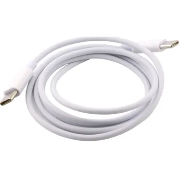 Datový kabel Nabíjecí a datový kabel, Typ-C/Typ-C, 60W, bílý 1,5 m