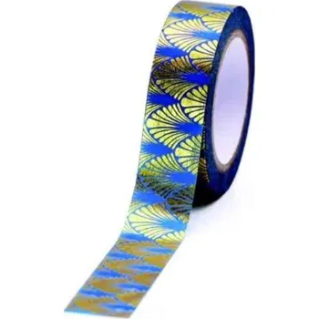 Samolepicí dekorační páska GG FT 933241 10m x 15mm - Blue decoration