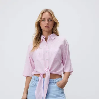 Dámské tričko Reserved - LADIES` SHIRT - růžová - VL623-30X - VL623-30X-XXL