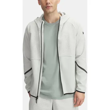 Pánská mikina Pánská mikina Under Armour UA Unstoppable Flc Grid FZ - Pánské Under Armour šedá 3257232