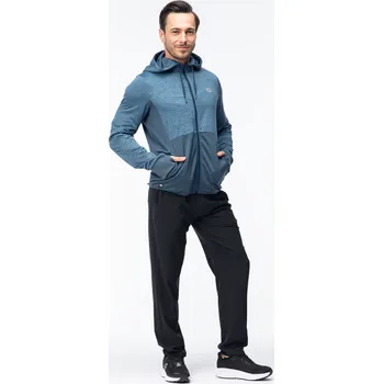 Pánská mikina Pánská Mikina IQ CROSS THE LINE IDRISAN M000264484 – Modrá XXL