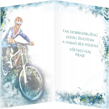 Narozeninové PŘÁNÍ k narozeninám - Kartička s obálkou - Přání Argus