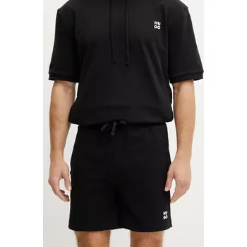Pánské kraťasy Kraťasy HUGO pánské, černá barva, 50540139 99X, vel. XXL