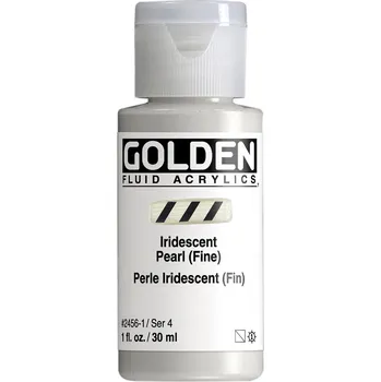 Vodová barva Akrylová barva Golden Fluid - 2456 Iridescent Pearl (Fine) Objem: 30 ml