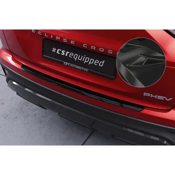 Lišta karosérie Plastová ochranná lišta zadního nárazníku CSR pro Mitsubishi Eclipse Cross - černý lesklý
