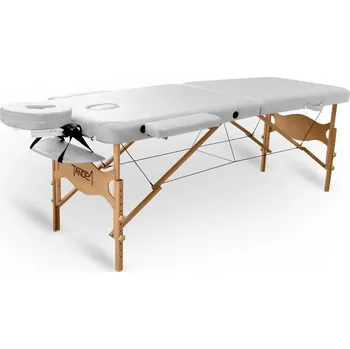 Masážní stůl Skládací masážní stůl TANDEM Profi W2D bílá 195*70 cm / 15,5 kg / 3 barvy