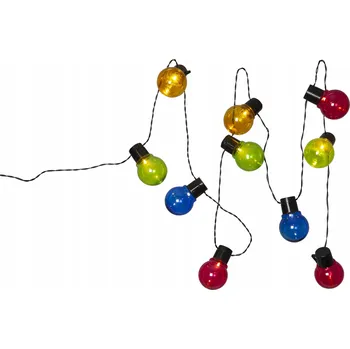 Venkovní osvětlení Girlanda Star Trading 180 cm solární