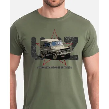 Tričko STRIKER UAZ Barva: Olivová, Velikost: L