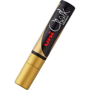 UNI PWE-17K křídový popisovač, 15 mm, zlatý