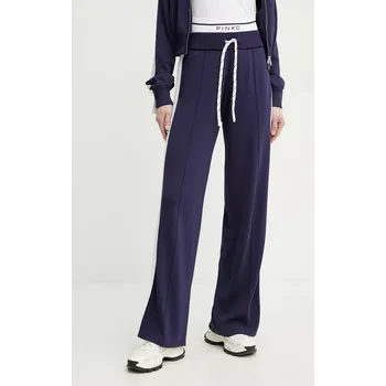 Dámské kalhoty Tepláky Pinko dámské, tmavomodrá barva, hladké, 104888 A2FQ 104888.A2FQ 59X, vel. L