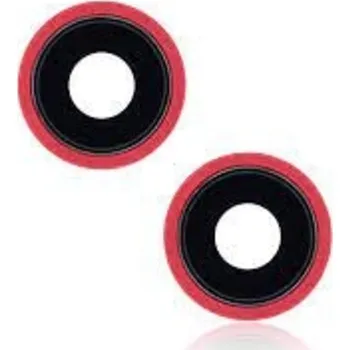 Krytka kamery Apple iPhone 13 Mini Red červená sklíčko