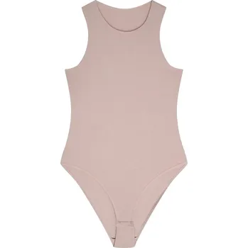 Body Dámské žebrované body Henderson Ladies Nazli 42837 Nazli S-XL Velikost: XL, Barva: pudrová