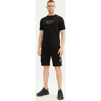 Pánské tričko KARL LAGERFELD T-Shirt 755402 552235 Černá Regular Fit M