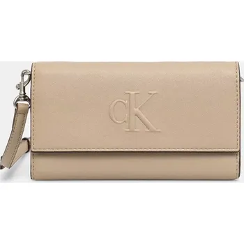 Kabelka Kabelka Calvin Klein Jeans béžová barva, LV04K1006G 80X, vel. ONE SIZE