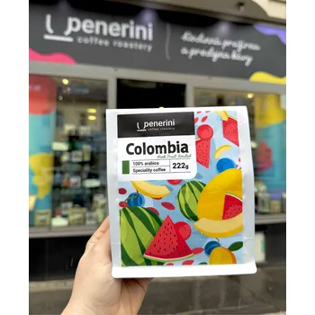 Káva Colombia Sebastián Ramiréz - Pink fruit 100% arabika zrnková káva Hmotnost: 1000 g