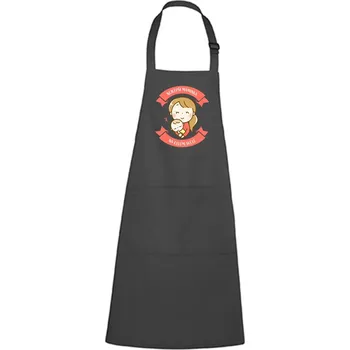 Kuchyňská zástěra DOBRÝ TRIKO Zástěra s potiskem Nejlepší maminka Barva: Antracitová