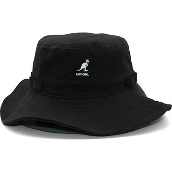 Klobouk Klobouk Kangol - Utility Cords Jungle Hat - Coal velikost M