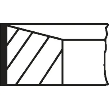 Píst motoru Sada pistnich krouzku MAHLE 039 RS 10118 0N0