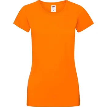 LadyFit Sofspun T-shirt 614140 100% Cotton 160g/165g Fruit of the Loom oranžová 2469927